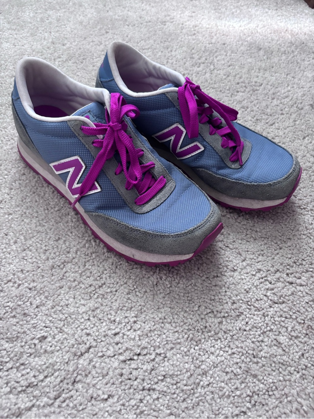 New Balance 501 sneakers. Size 8 women’s.